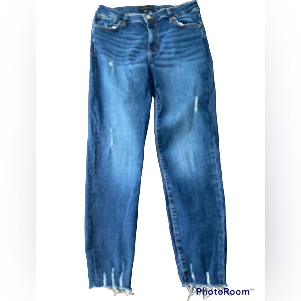 KENDALL AND KYLIE THE ULTA BABE DISTRESSED SKINNY JEAN SIZE 13/31